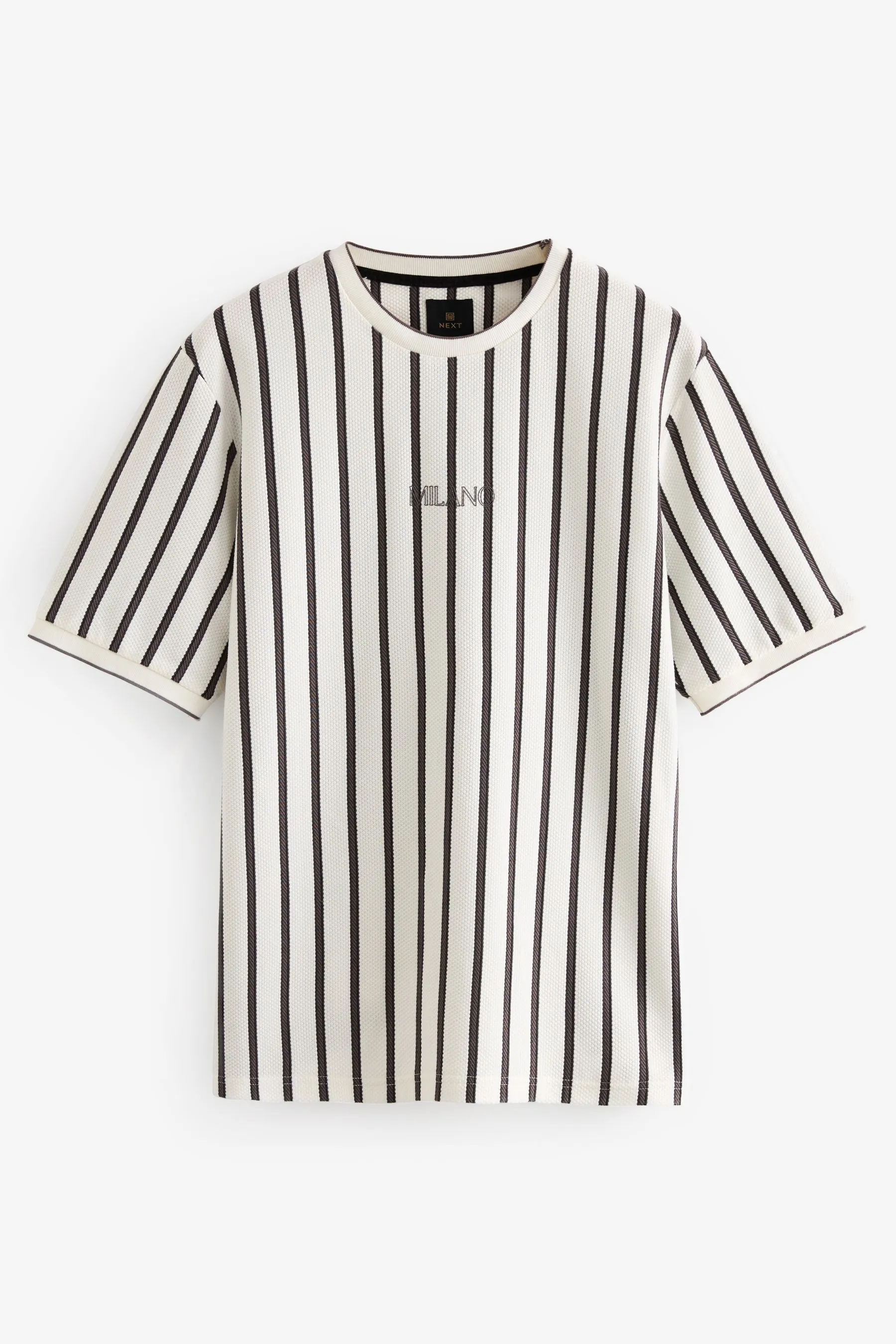 100% Cotton Vertical Stripe T-Shirt    