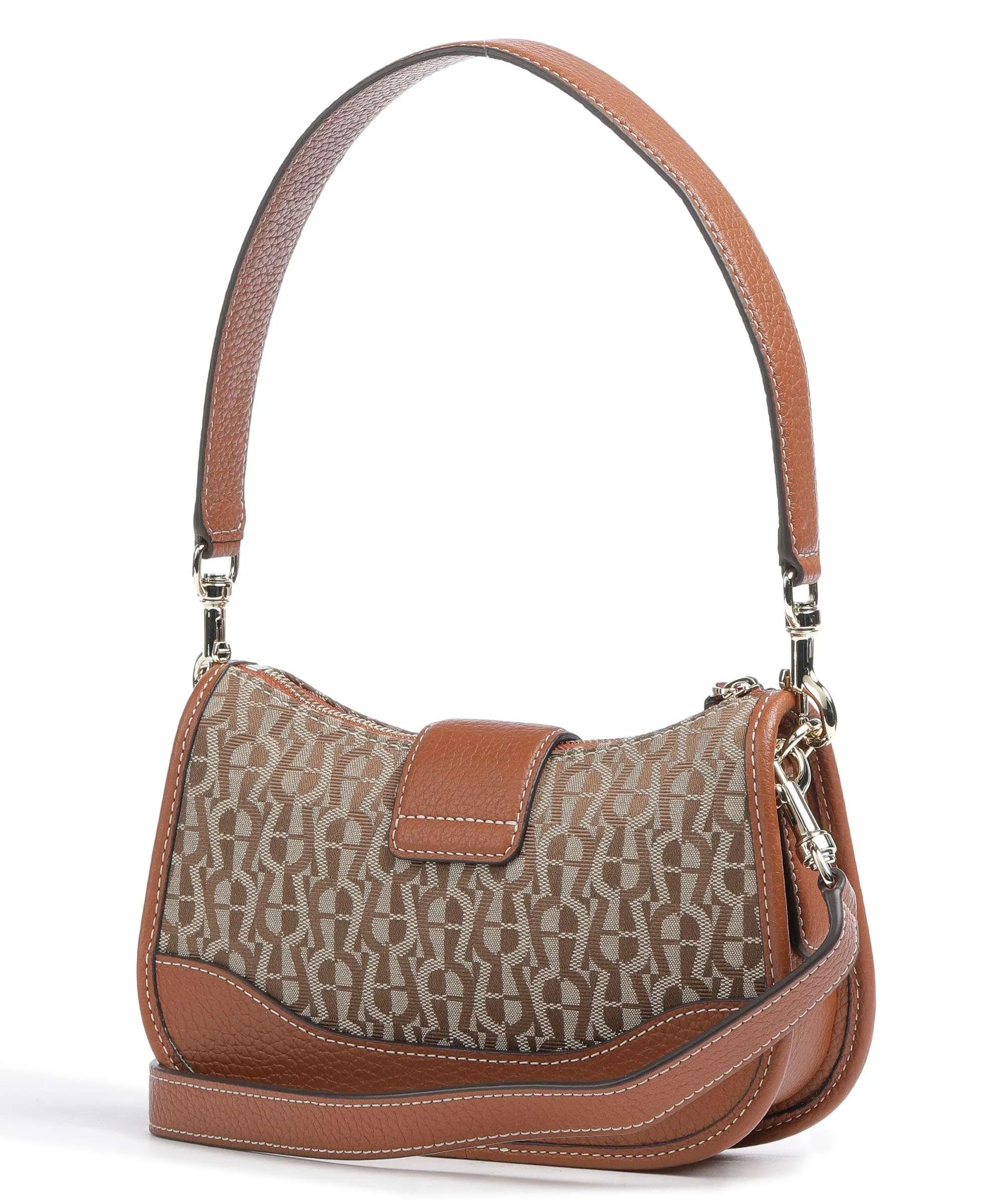  Aigner Emea S Borsa a spalla tissu marrone  