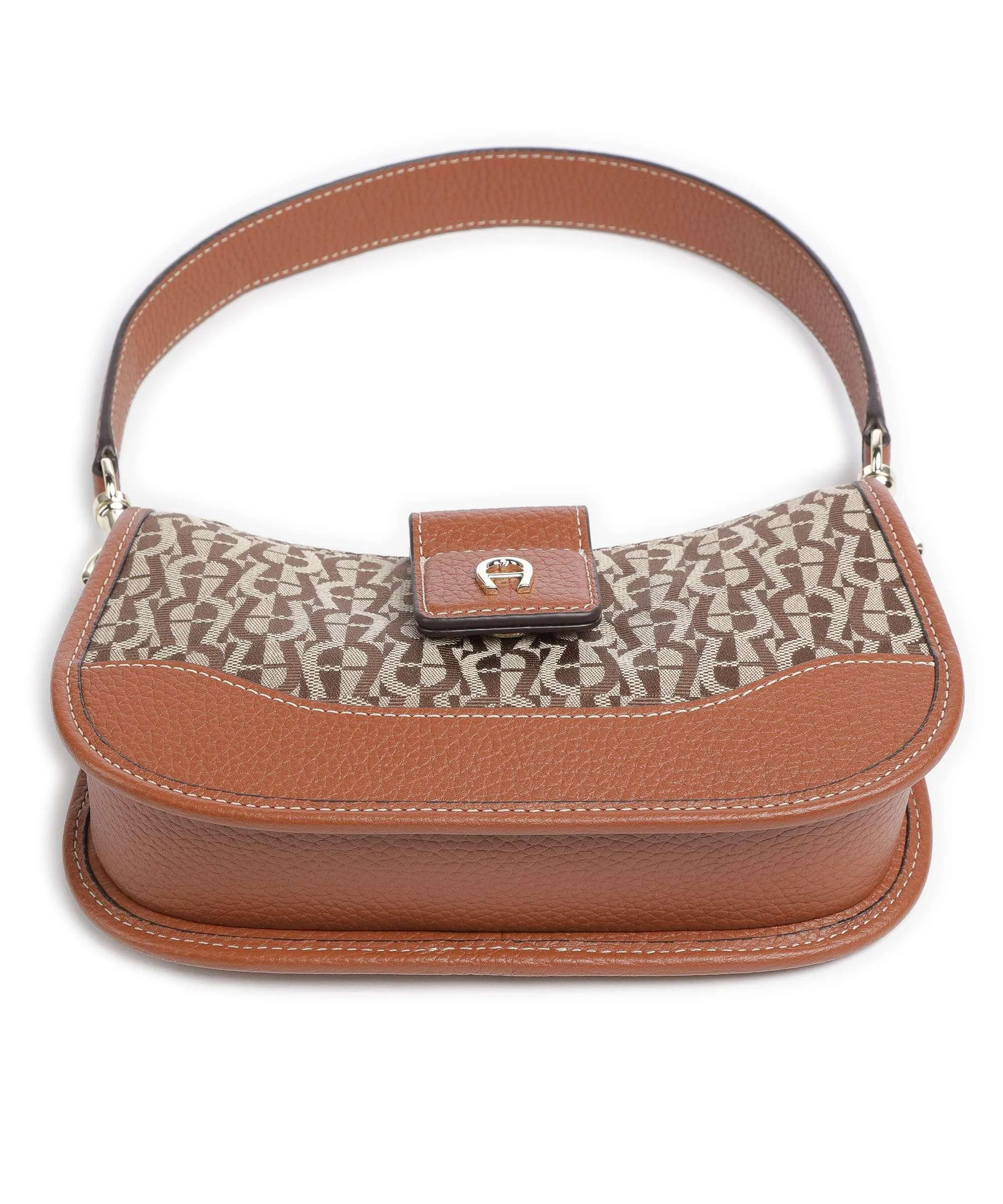  Aigner Emea S Borsa a spalla tissu marrone  