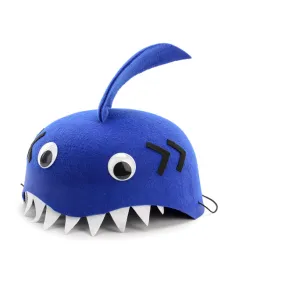 Cappello a teschio da 59 cm da squalo blu