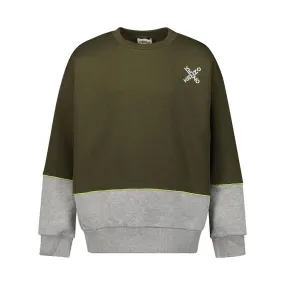  FELPA KENZO. VERDE MILITARE 