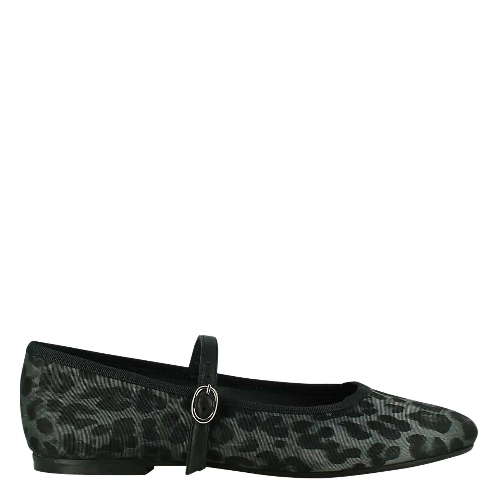  JONAK   DOUCEUR - Ballerine con cinturino in tessuto leopardato | Grigio