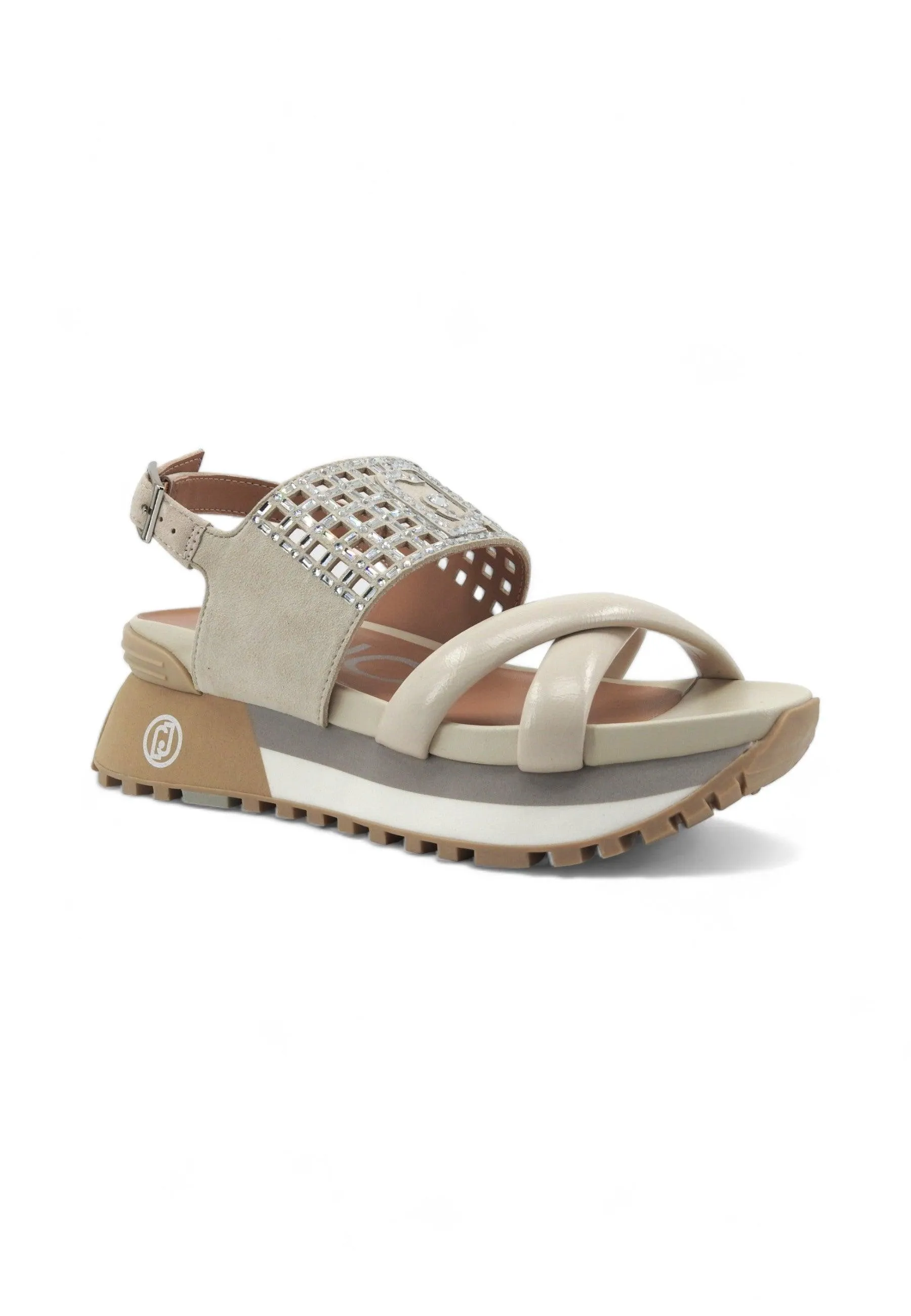 LIU JO Maxi Wonder 26 Sandalo Donna Butter Sand BA4117PX486