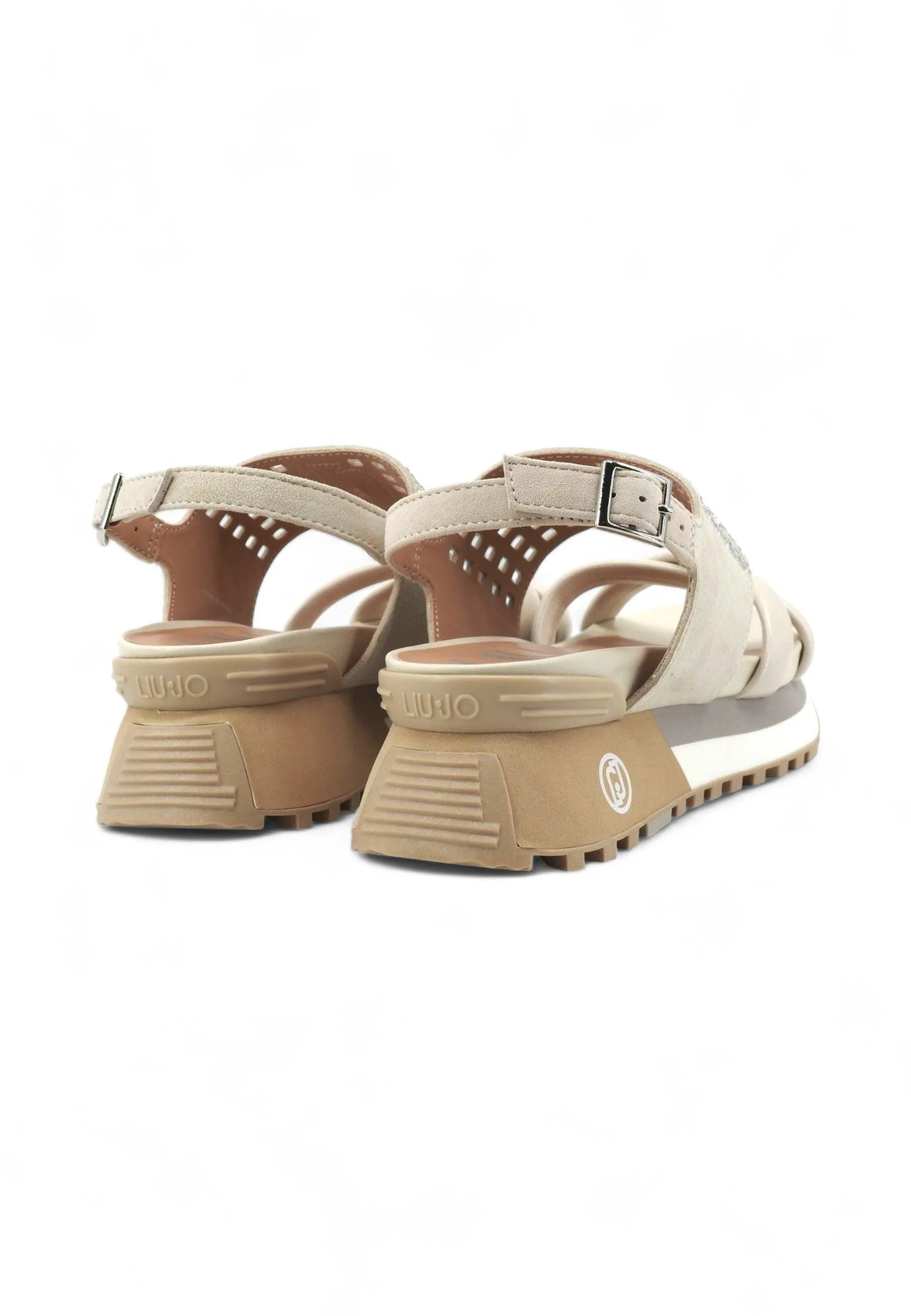 LIU JO Maxi Wonder 26 Sandalo Donna Butter Sand BA4117PX486