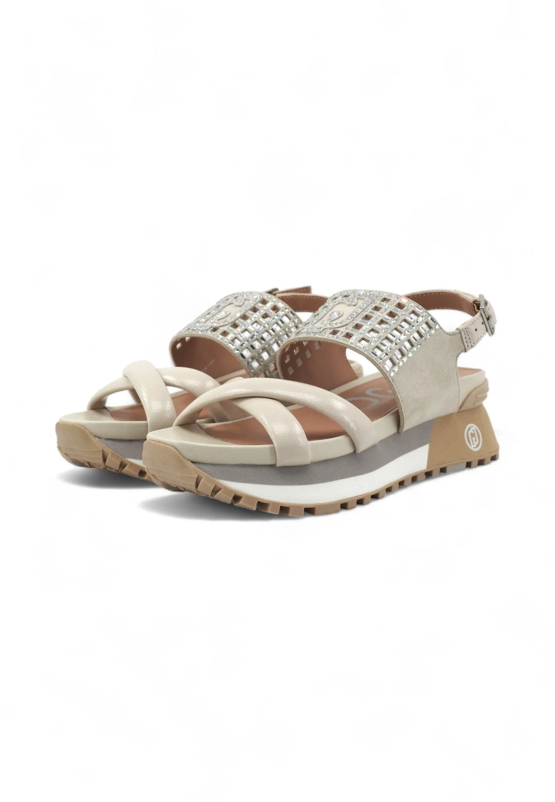 LIU JO Maxi Wonder 26 Sandalo Donna Butter Sand BA4117PX486