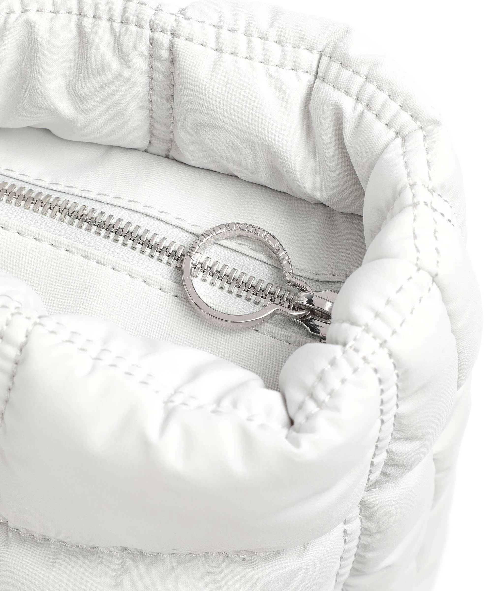  Mandarina Duck Pillow Dream Borsa shopper nylon grigio chiaro  