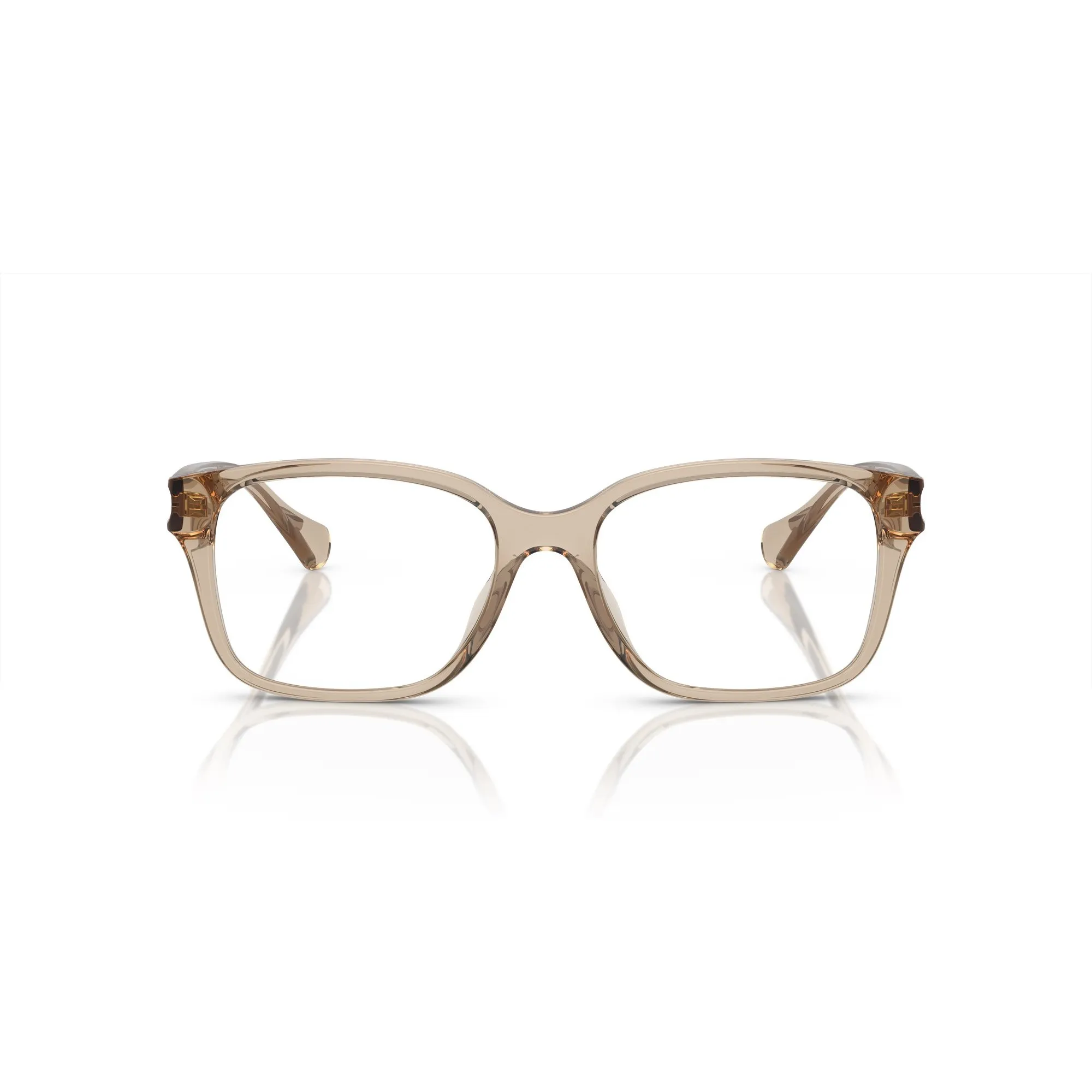   Ralph Lauren RA 7155U - 5802 Beige Trasparente Lucido | Occhiale Da Vista Donna 