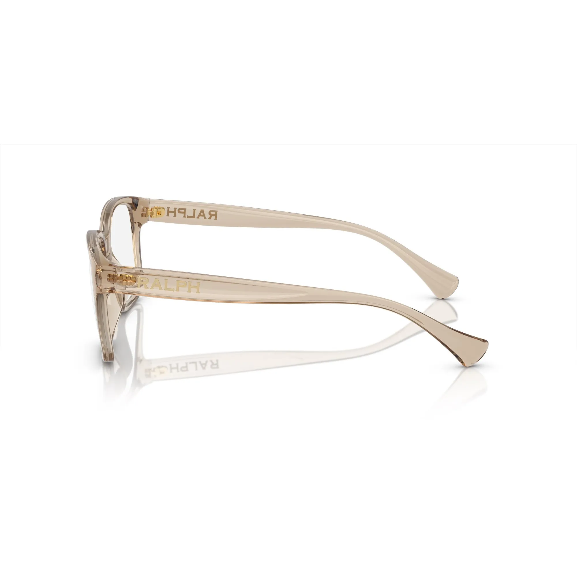   Ralph Lauren RA 7155U - 5802 Beige Trasparente Lucido | Occhiale Da Vista Donna 