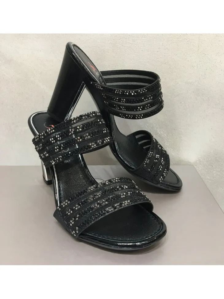 SANDALO GIOIELLO 2FASCE STRASS