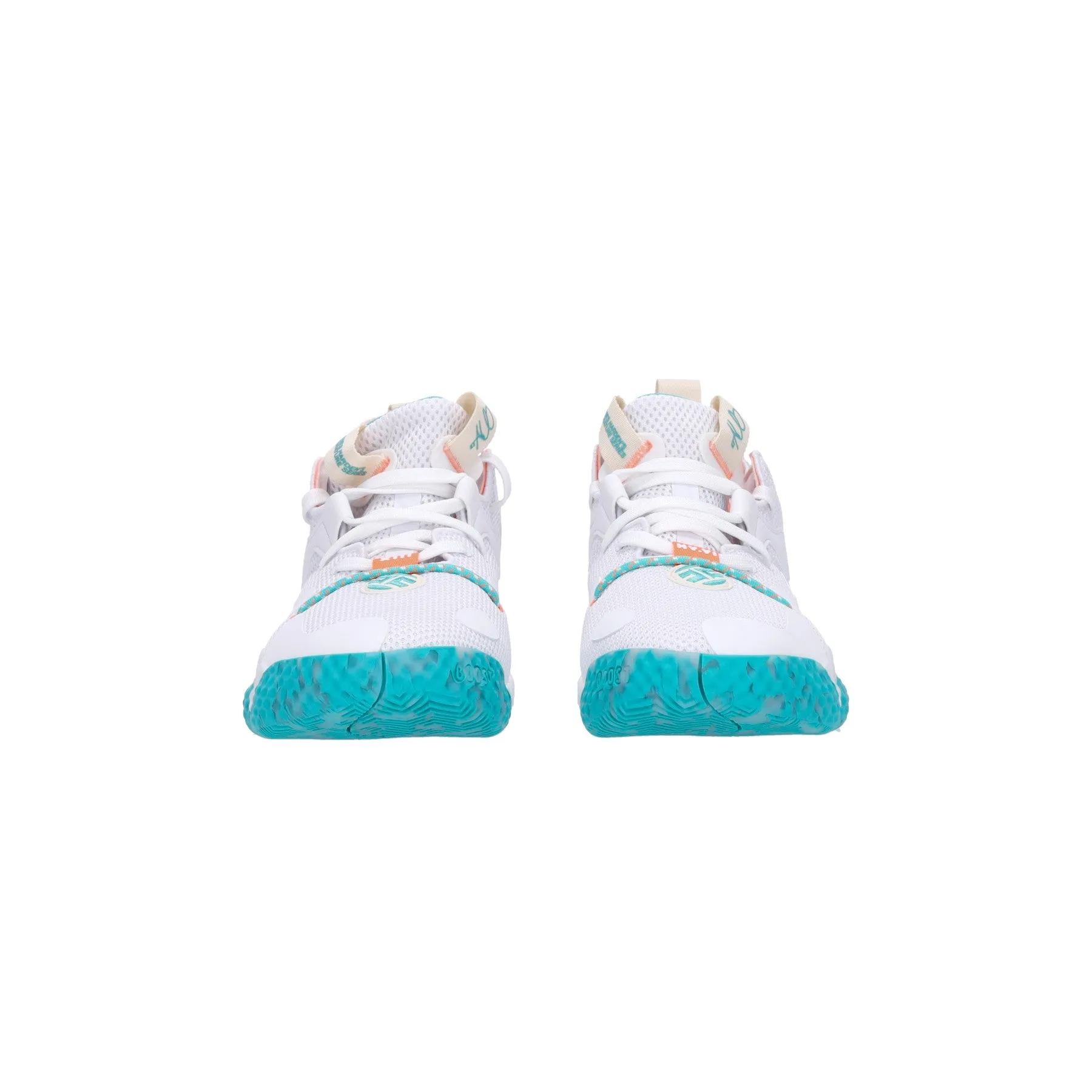 Scarpa Basket Uomo Harden Vol. 6 Cloud White/ecru Tint/beam Orange