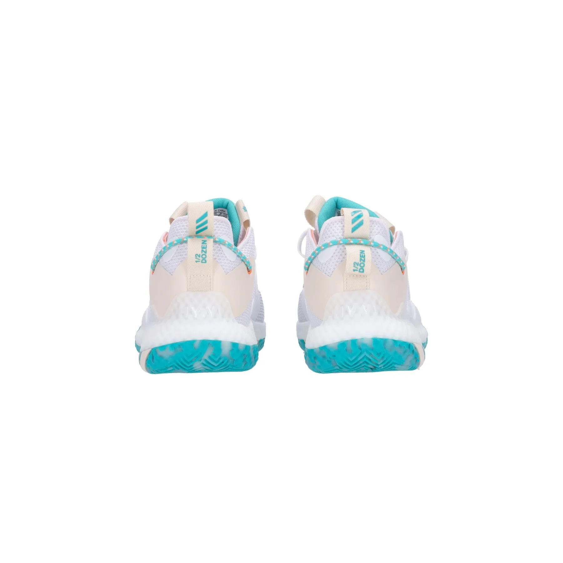 Scarpa Basket Uomo Harden Vol. 6 Cloud White/ecru Tint/beam Orange