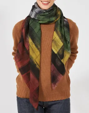     Sciarpa quadrata in misto lana e cashmere | Brogy   