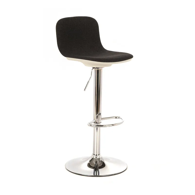 Stones Set 2 sgabelli in tessuto, grigio scuro