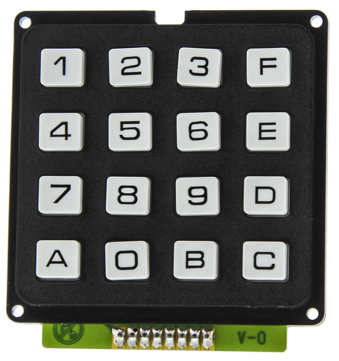 Tastierino 4 x 4 a 16 tasti IP40