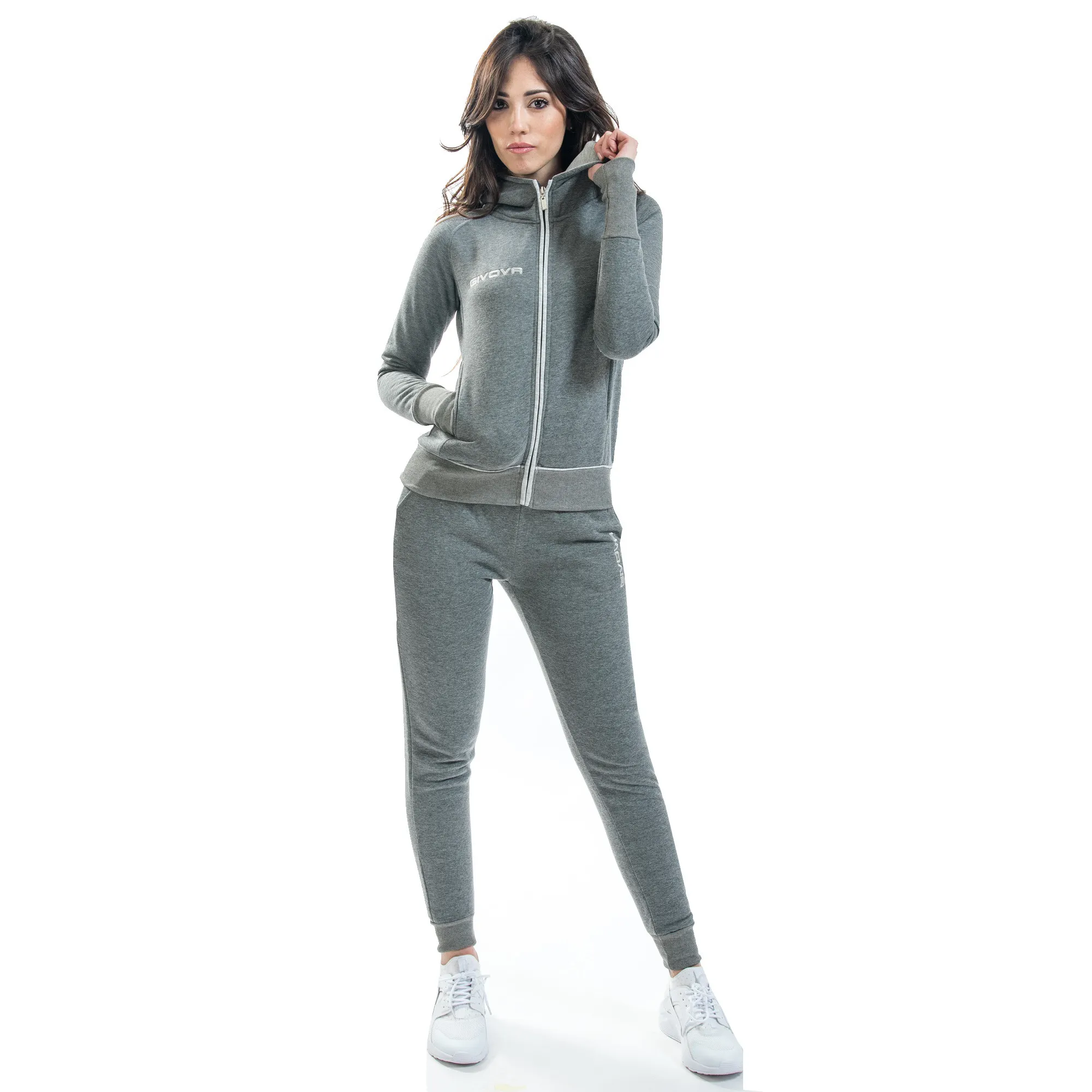 Tuta in Felpa Donna KING STAR Tute Givova Personalizzabile Con Loghi e Sponsor PS 40577